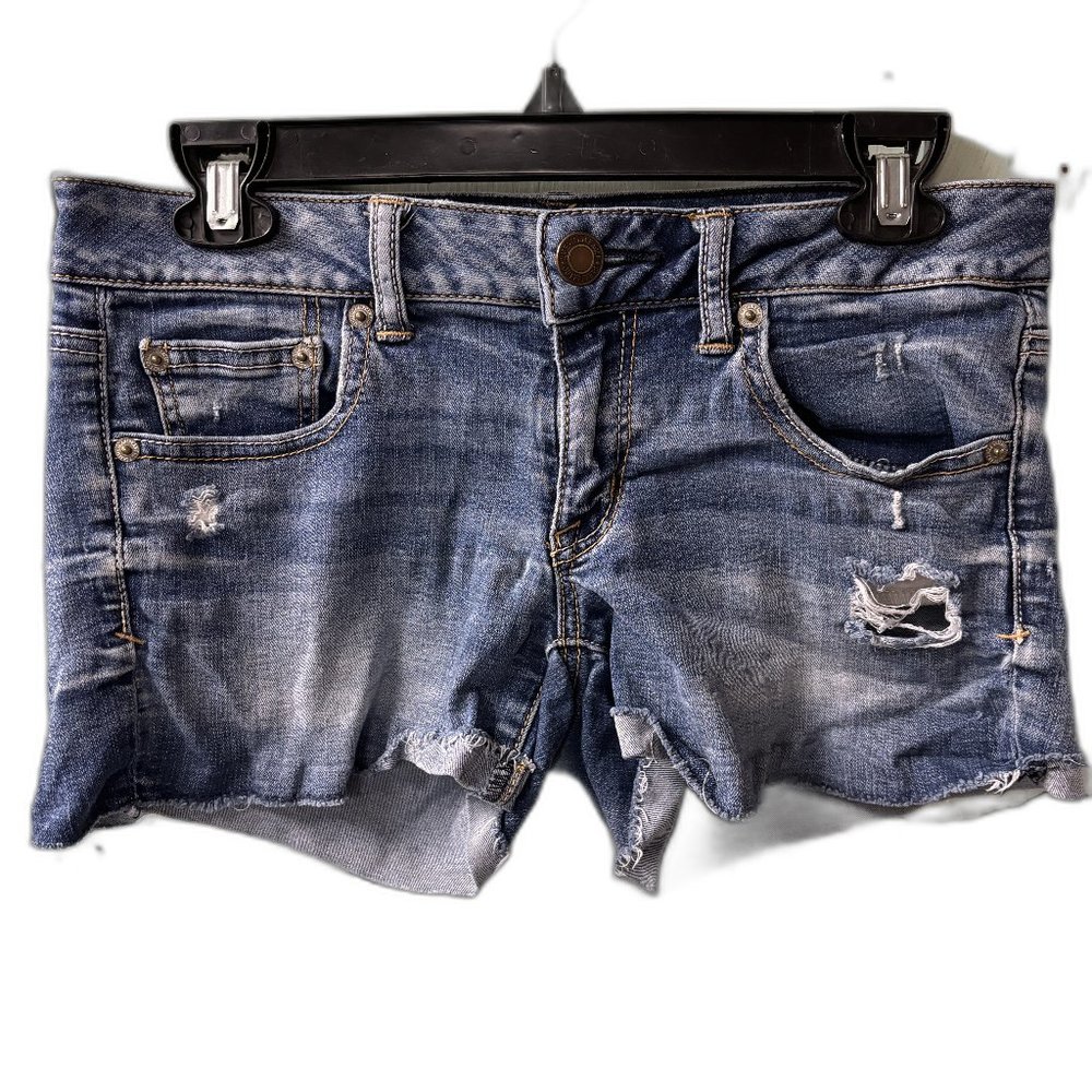 American Eagle‎ Super Stretch Cutoff Shorts Size 6